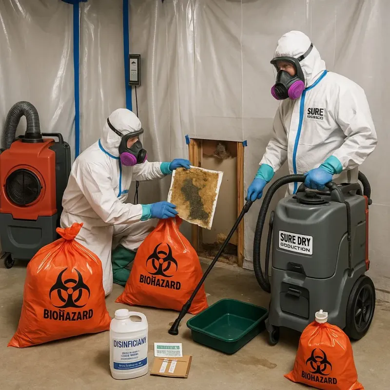 Contaminated Water Handling Protocols process in Wales, WI