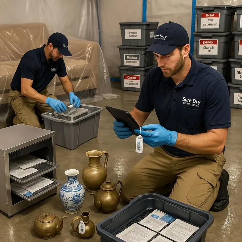 Content Protection and Restoration process in Wales, WI