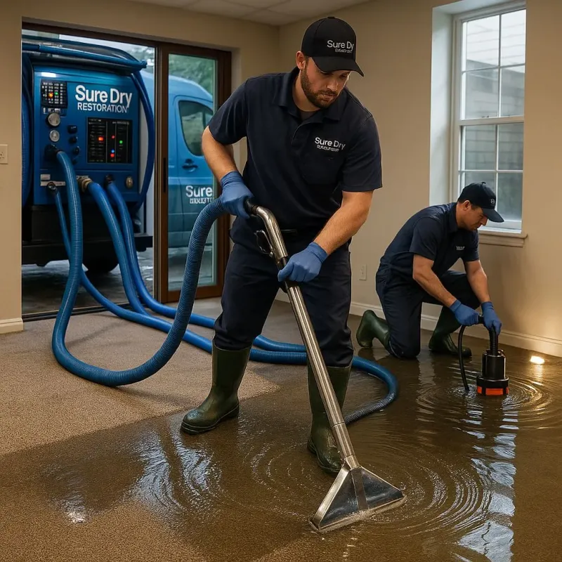 Water Extraction and Removal process in Wales, WI
